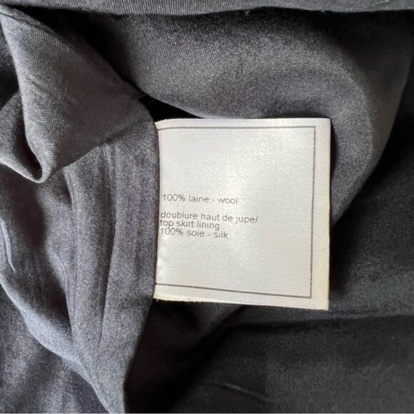 Chanel Navy Blue CC Logo High Waist Pleated Mini Skirt - Picture 7 of 7